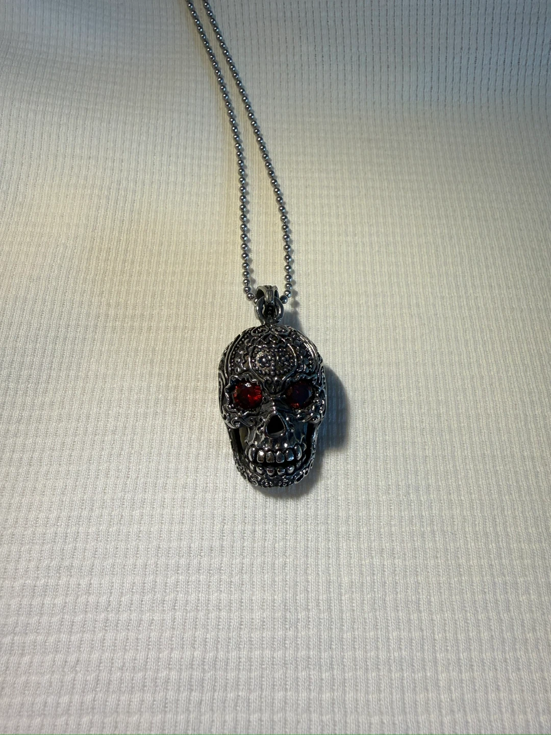 Gothic Skull Pendant Necklace