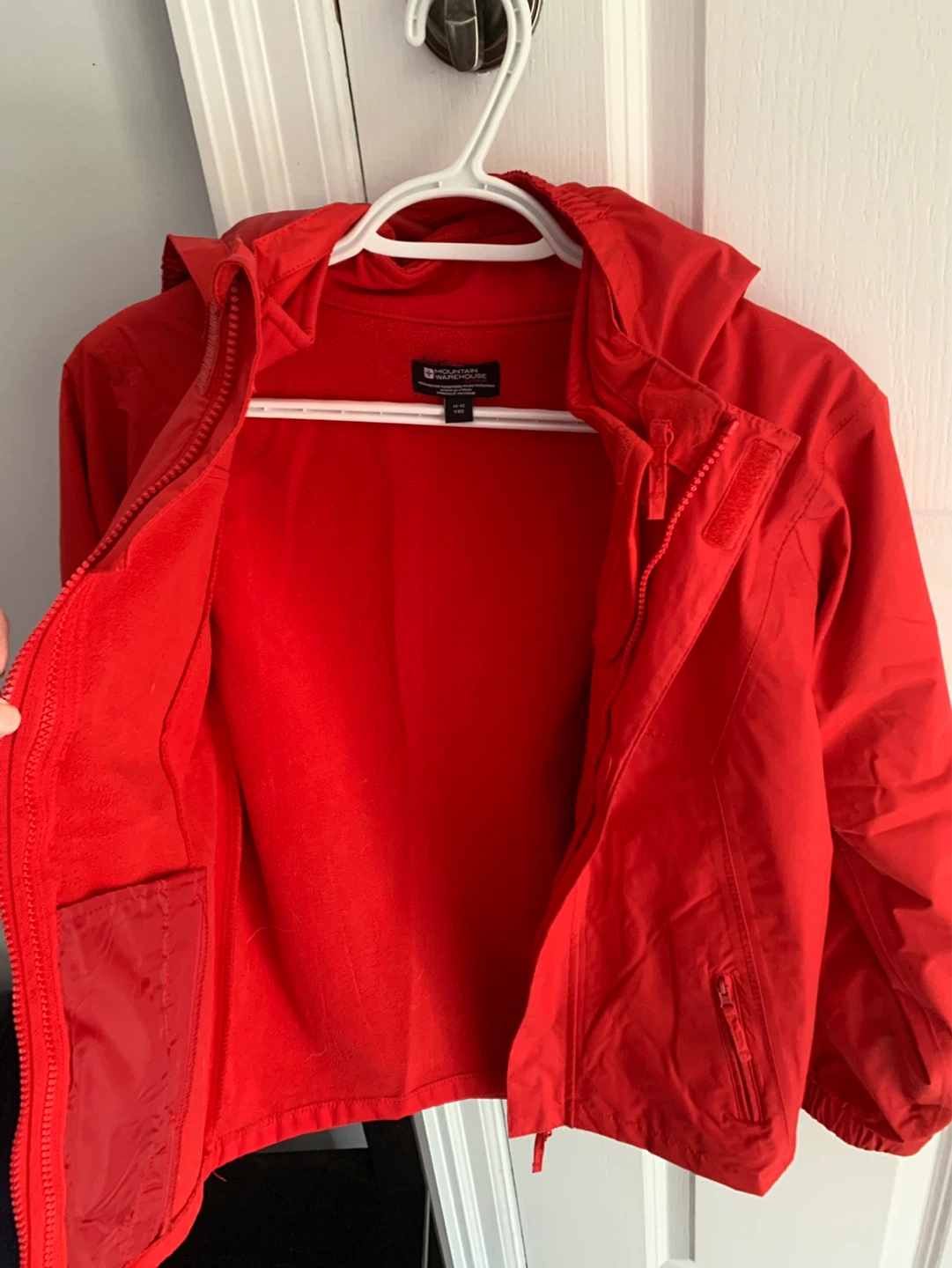 Mountain Warehouse Red Rain-jacket with removable Fleece inner - photo 2
