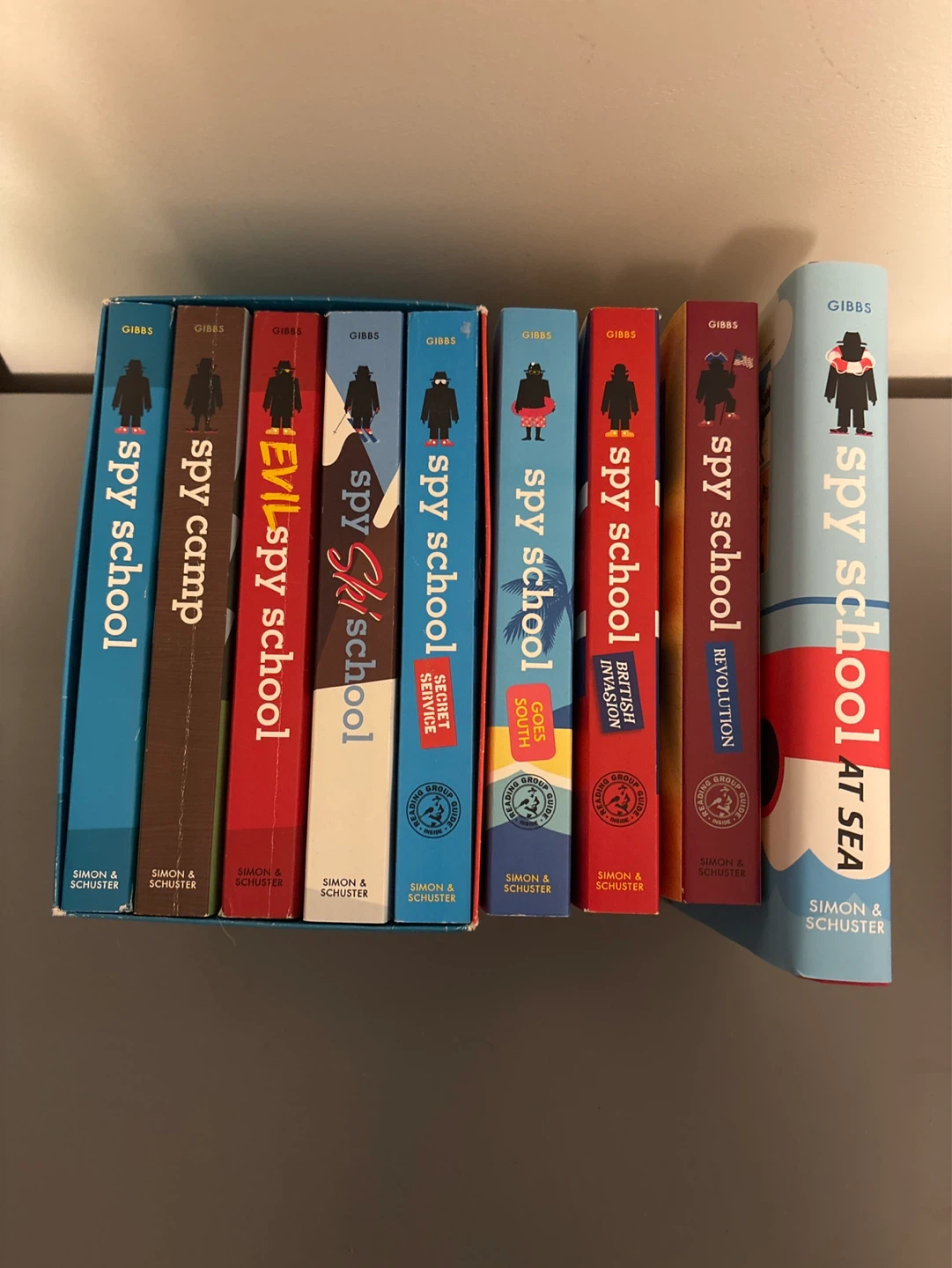 Spy School Book Series by Stuart Gibbs