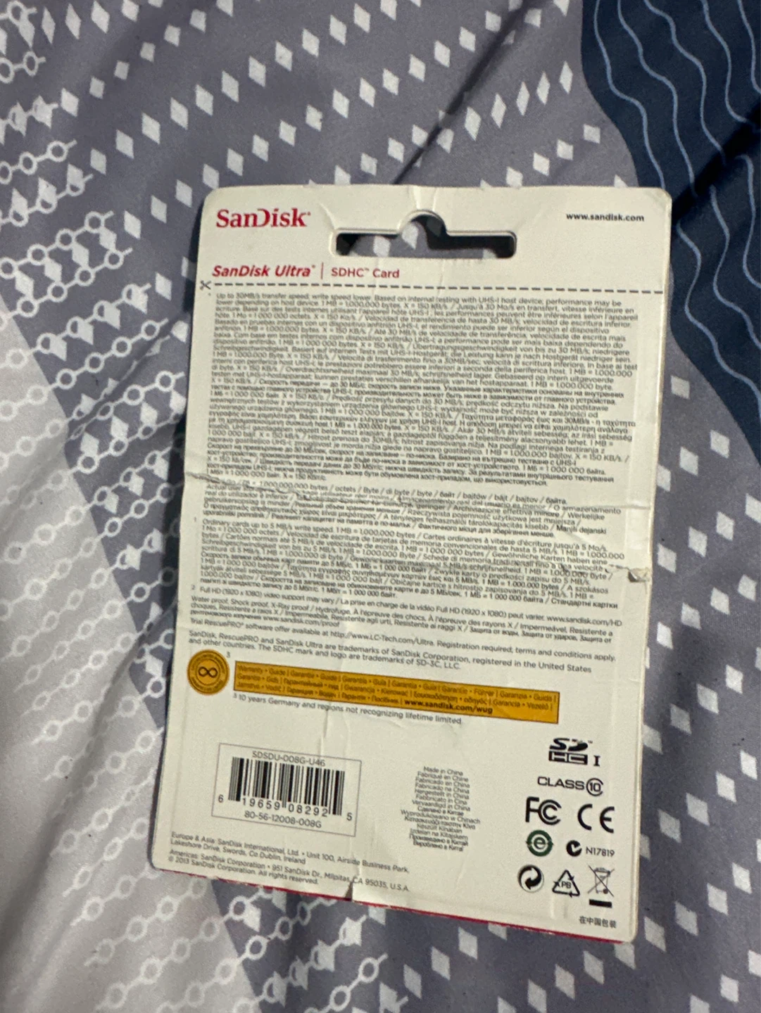 SanDisk Ultra 8GB SDHC Card - photo 2