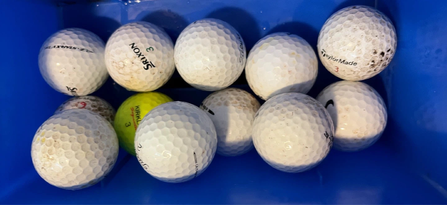 Mixed Brand Golf Balls