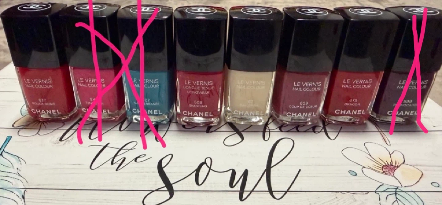 Chanel Nail Polish Assorted  (see description below)👇🏻