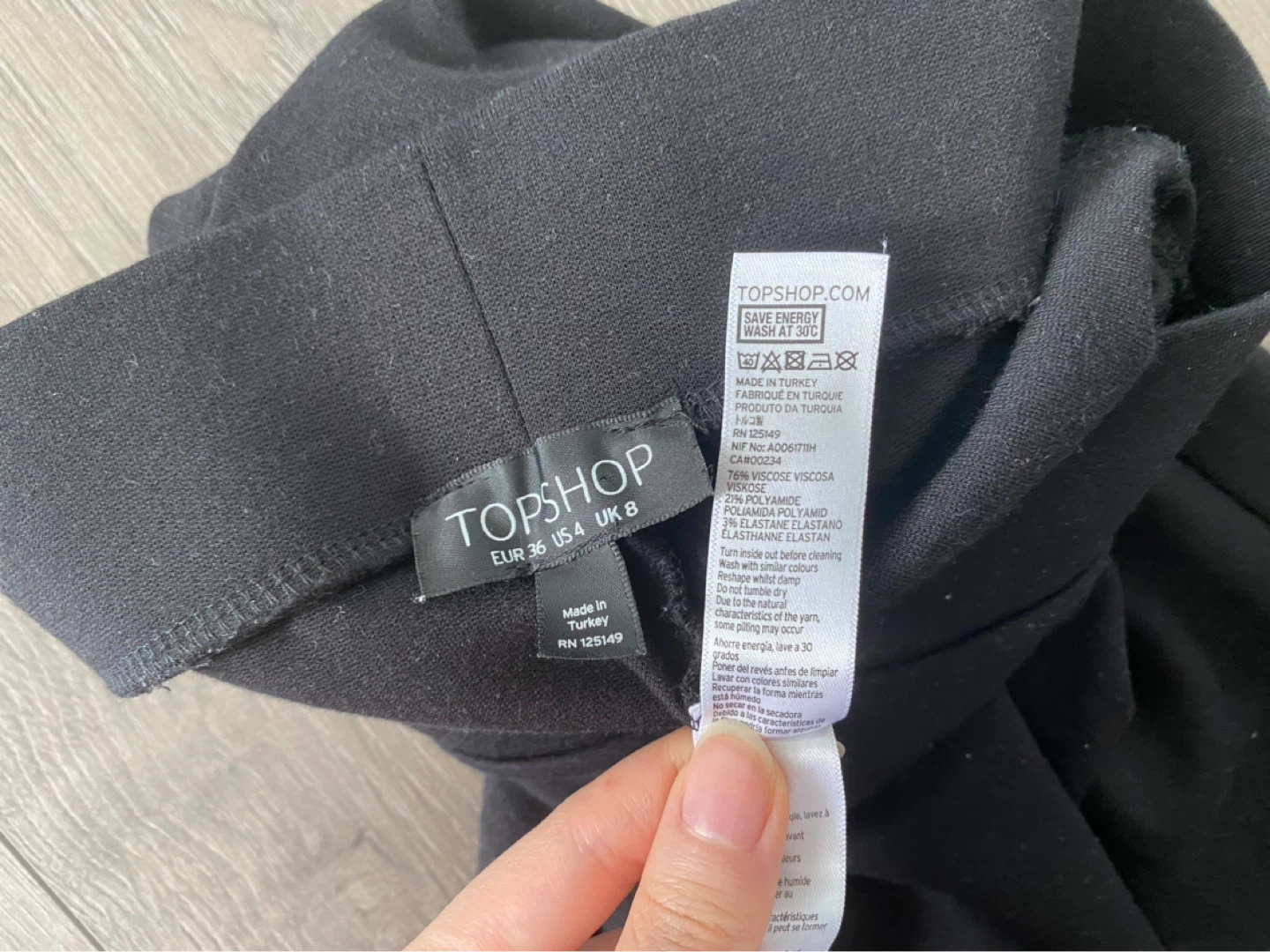 XS Topshop high rise pants/leggings ⚽️ - photo 4