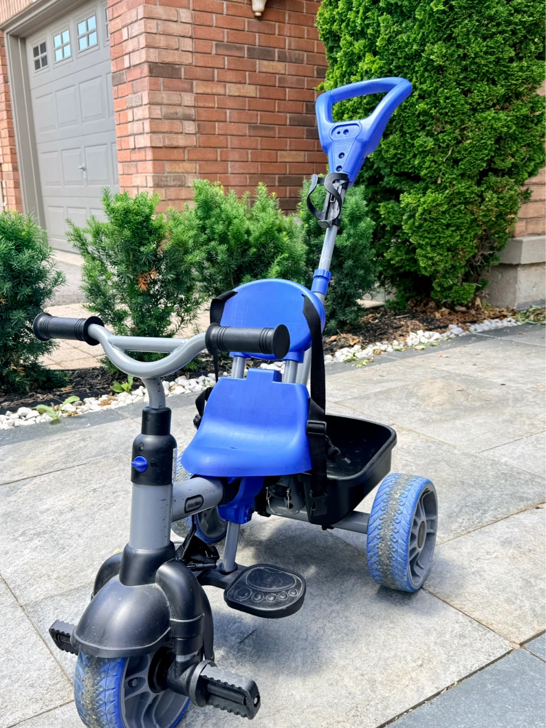 Little Tikes Blue Tricycle with Parent Handle - photo 2