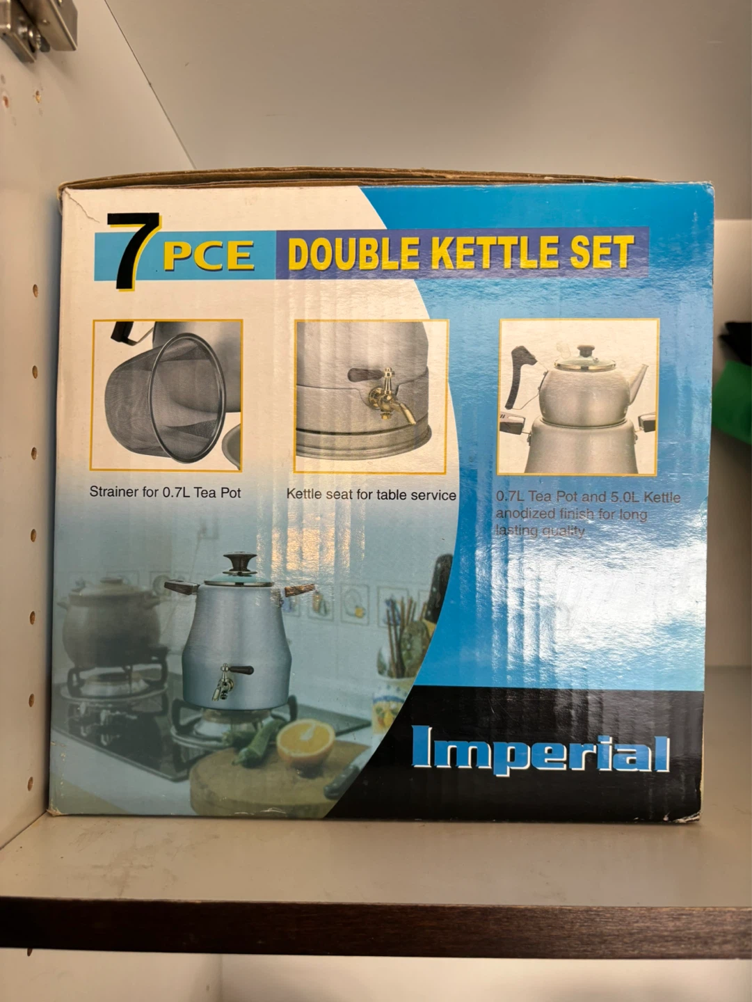 Imperial 7-Piece Double Kettle Set