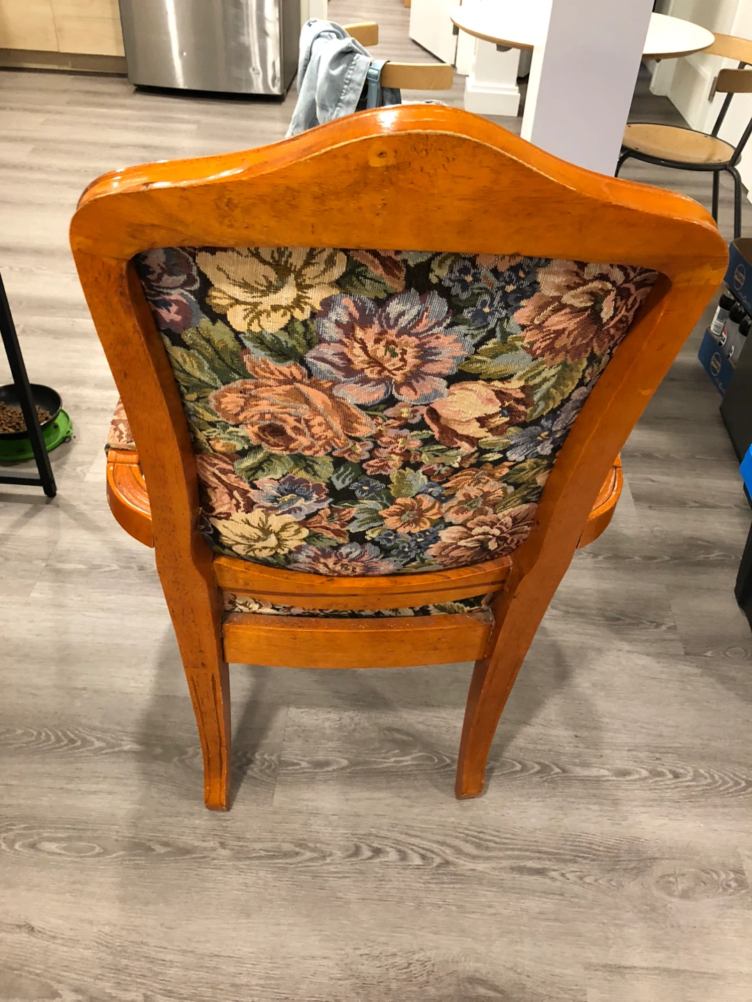 Vintage Floral Accent Chair - photo 3