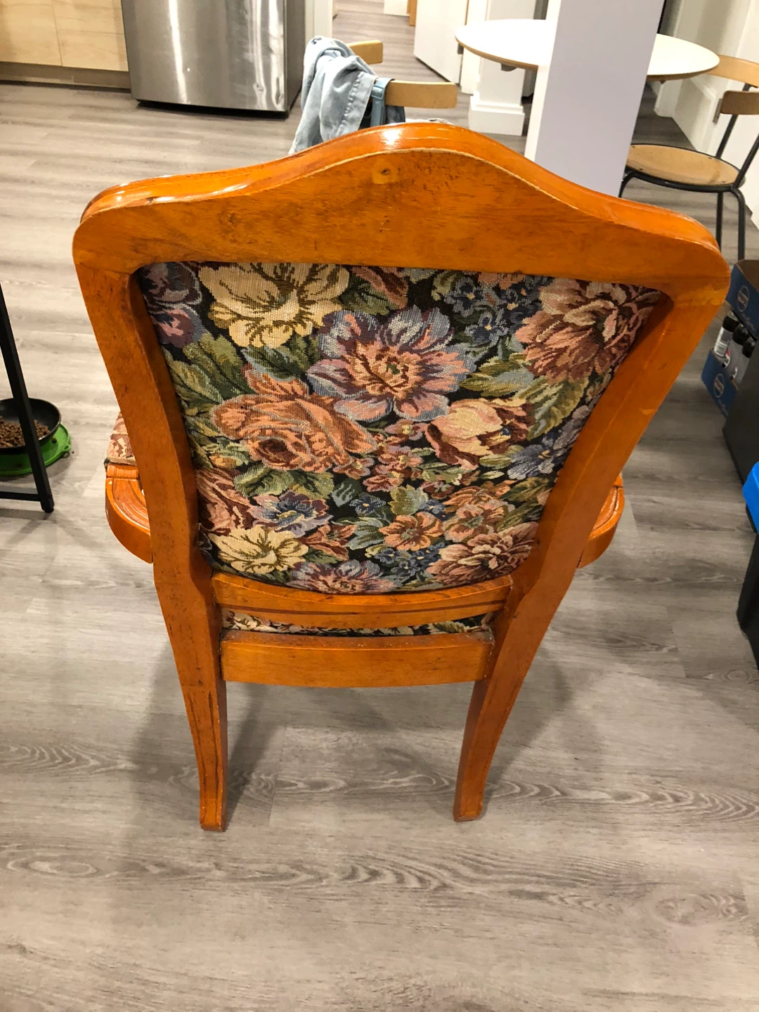 Vintage Floral Accent Chair - photo 4