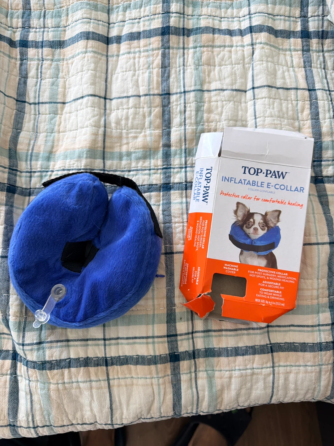 TOP-PAW Inflatable E-Collar X-Small