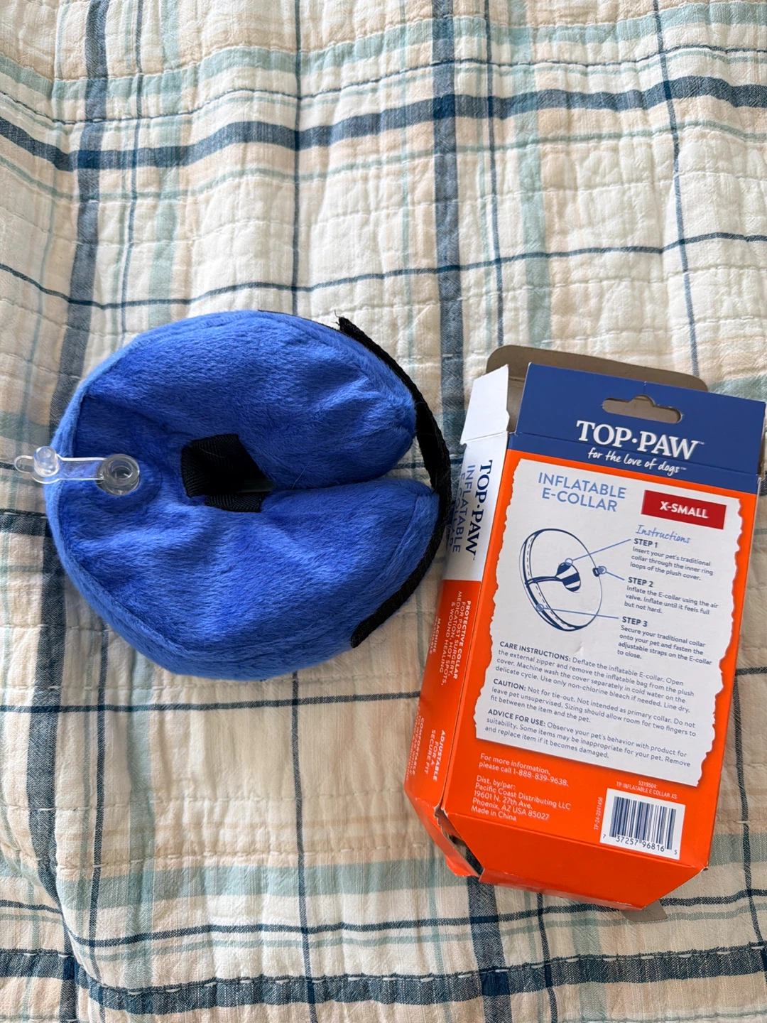 TOP-PAW Inflatable E-Collar X-Small - photo 2