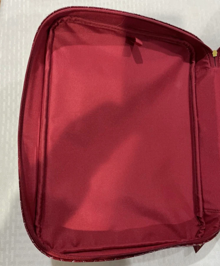 Estée Lauder limited edition vintage wine red faux leather 1990s - photo 4