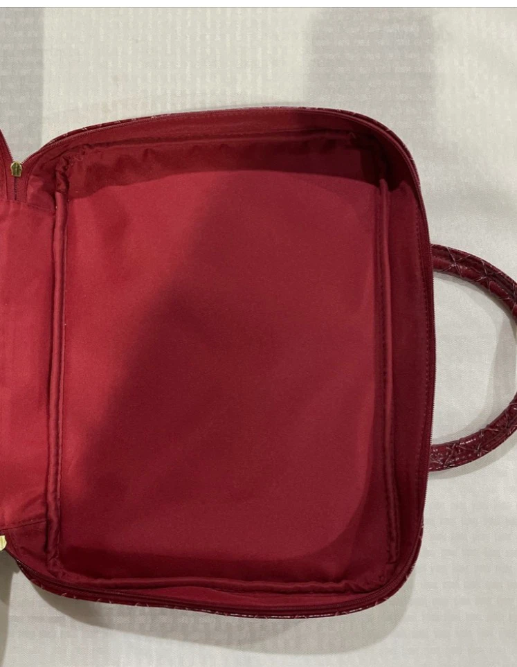 Estée Lauder limited edition vintage wine red faux leather 1990s - photo 5