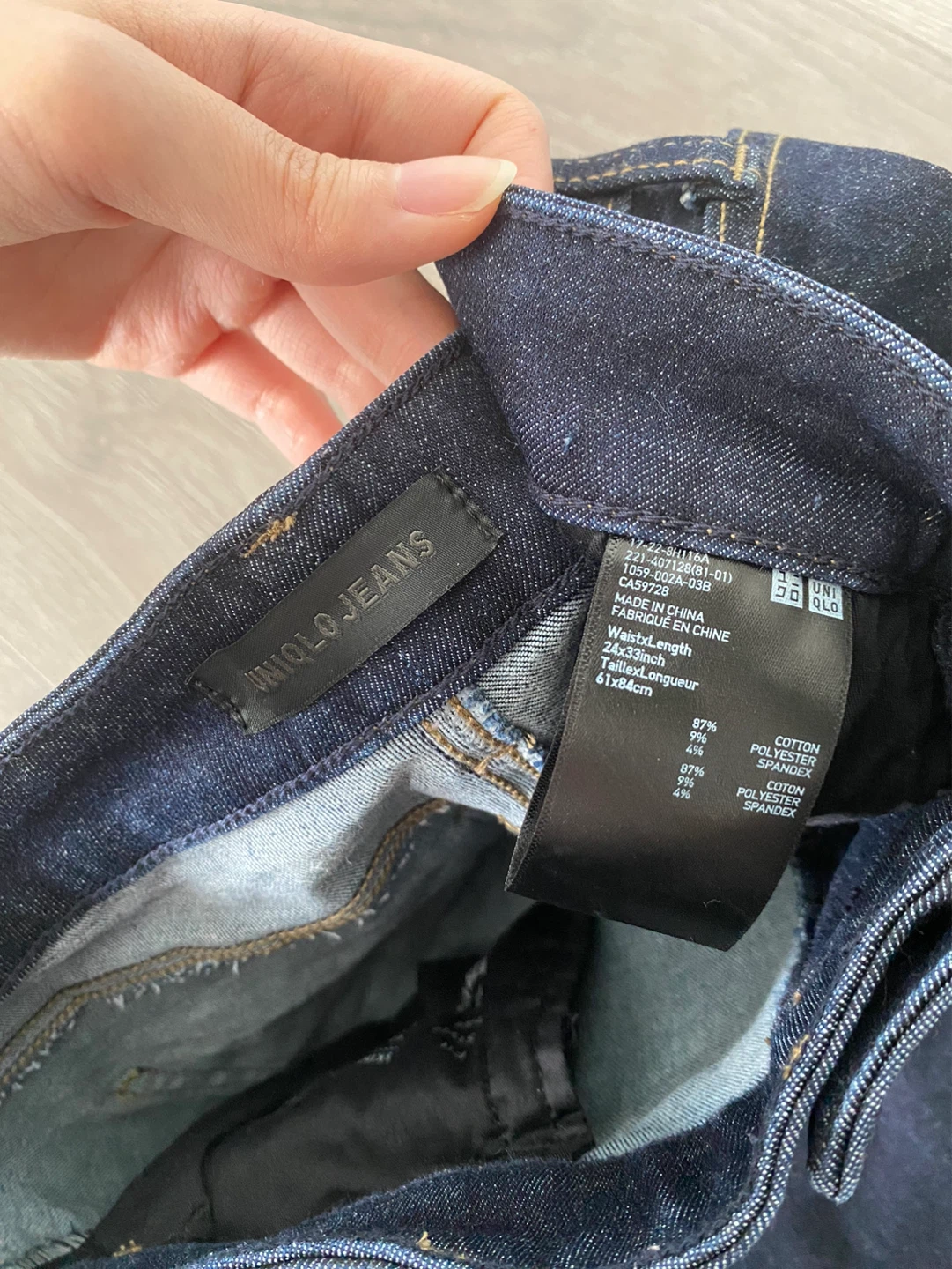 Uniqlo mid-rise skinny jeans S - photo 4
