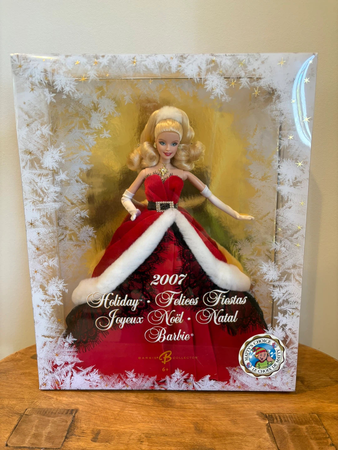 2007 Holiday Barbie Doll