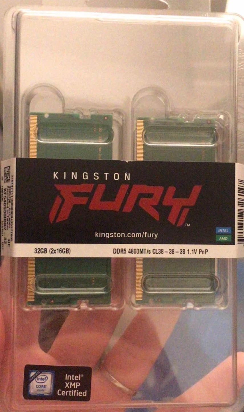 2x8GB Samsung DDR5