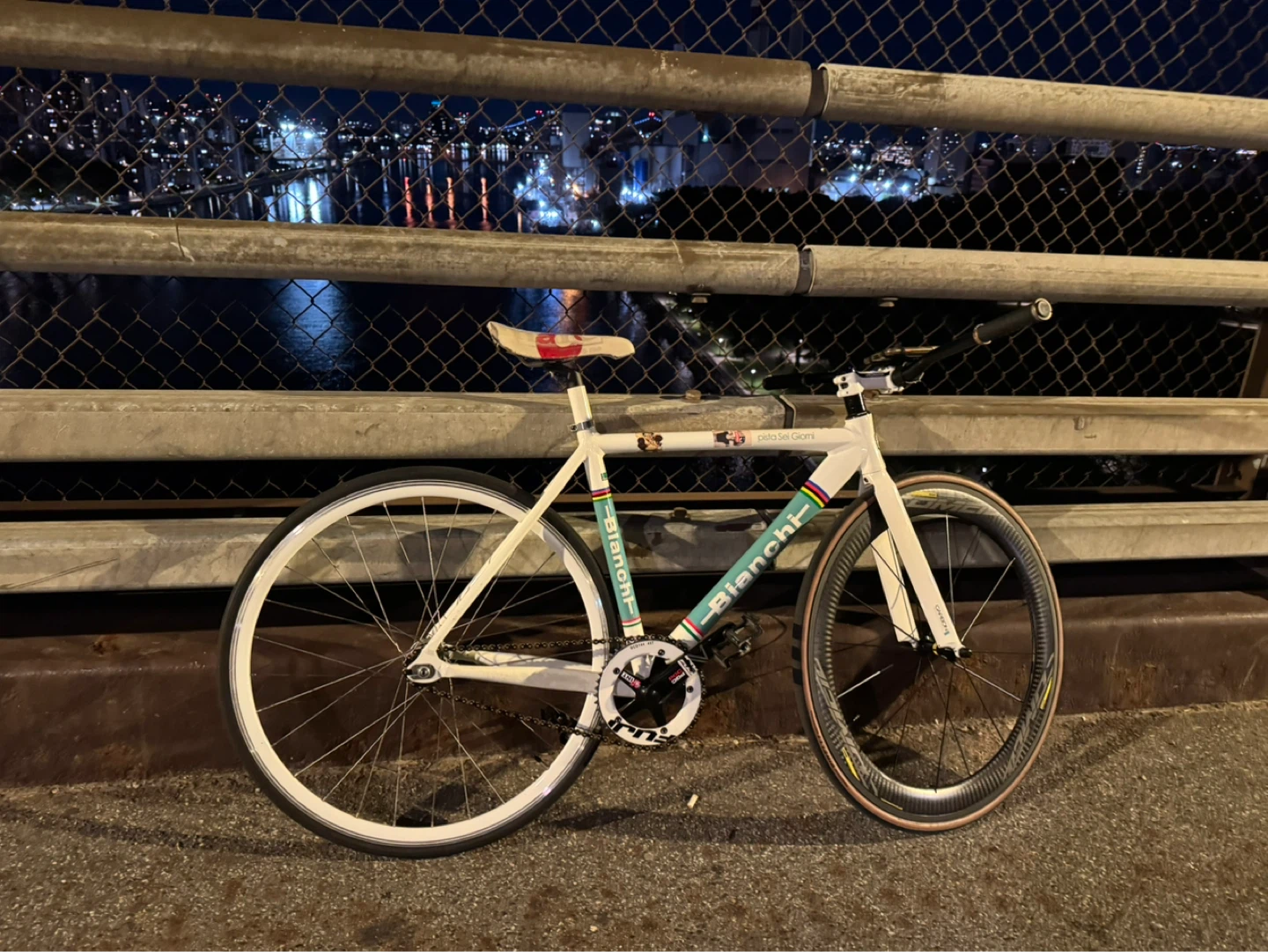 Bianchi Pista Sei Giorni Fixed Gear Bike