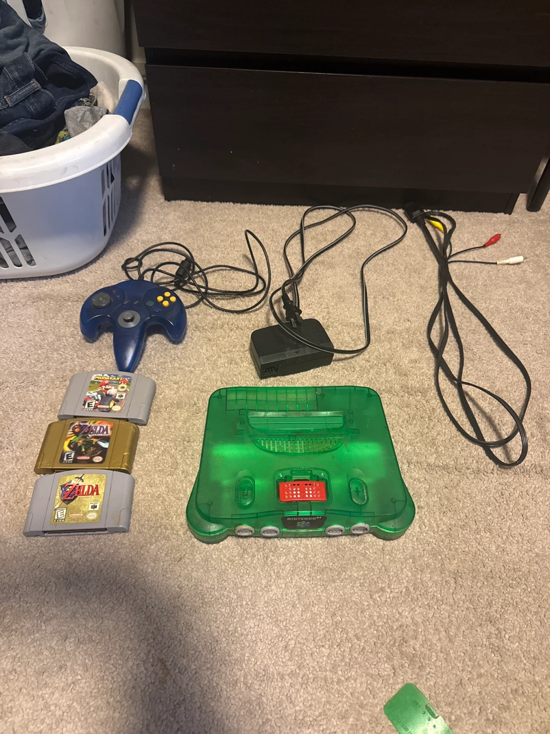 Nintendo 64 Console with Games and Controller