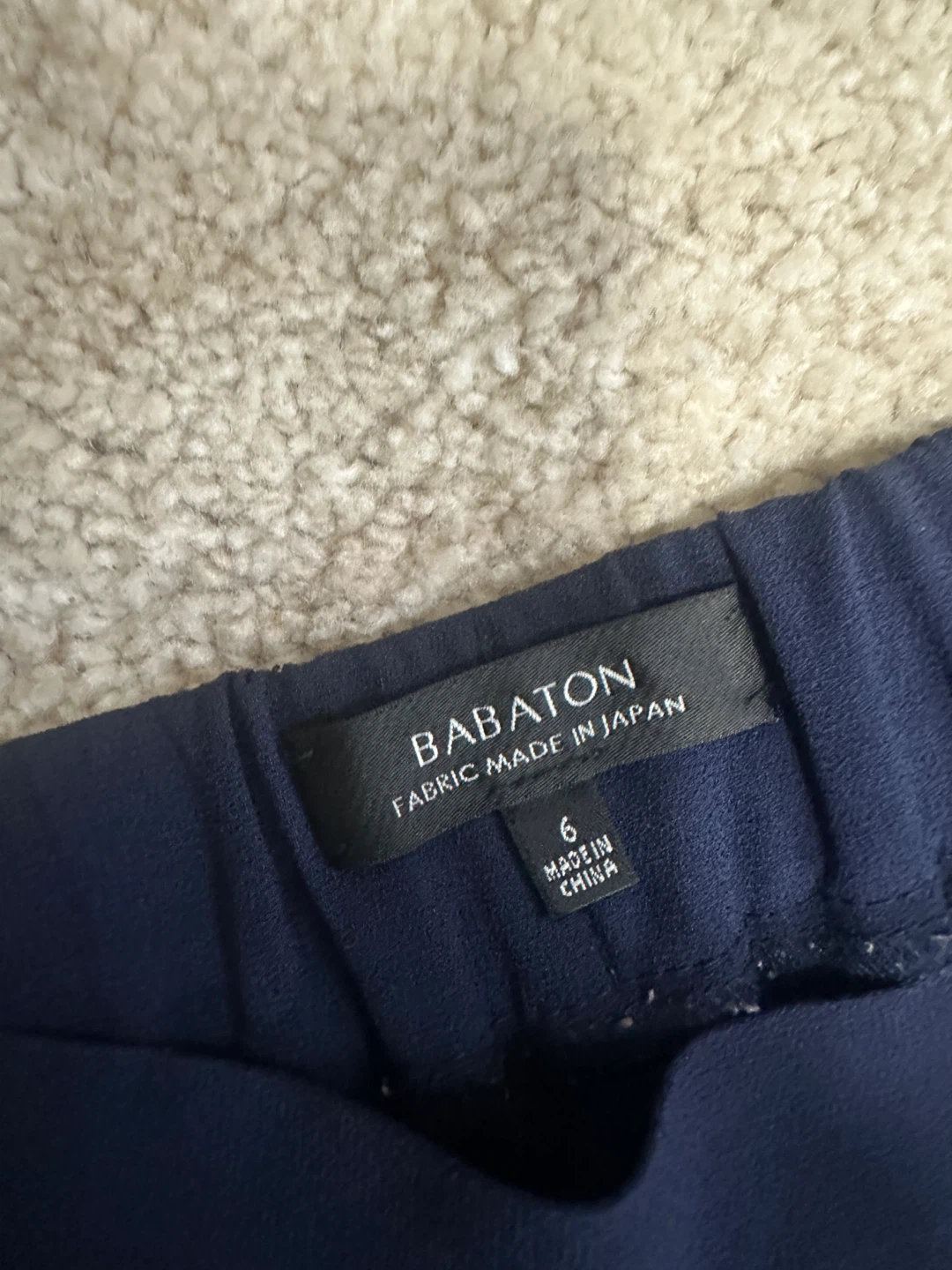 Babaton Navy Blue Dress Pants - photo 2