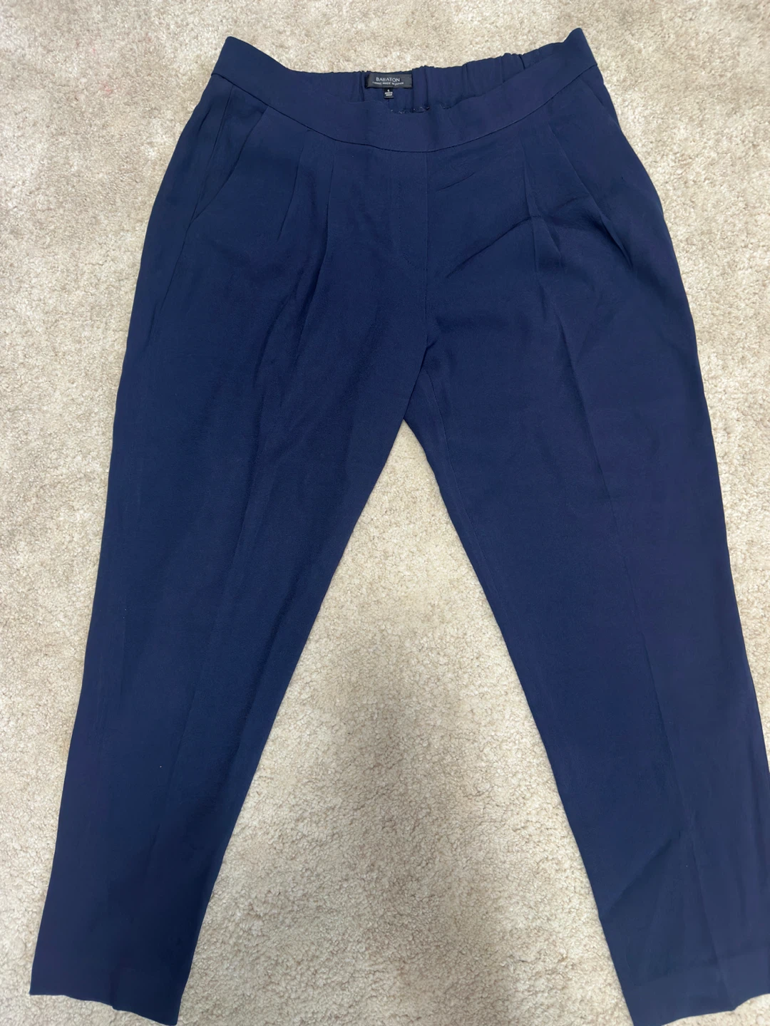 Babaton Navy Blue Dress Pants