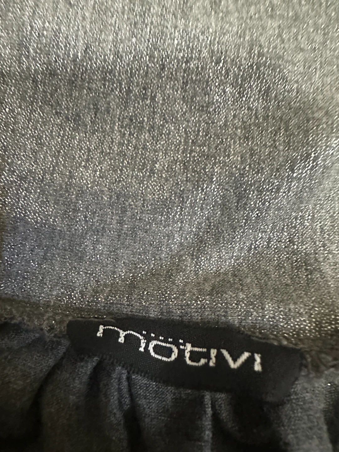 y2k Motivi Grey Sparkle Tank/Mini Dress with Sequins - photo 3