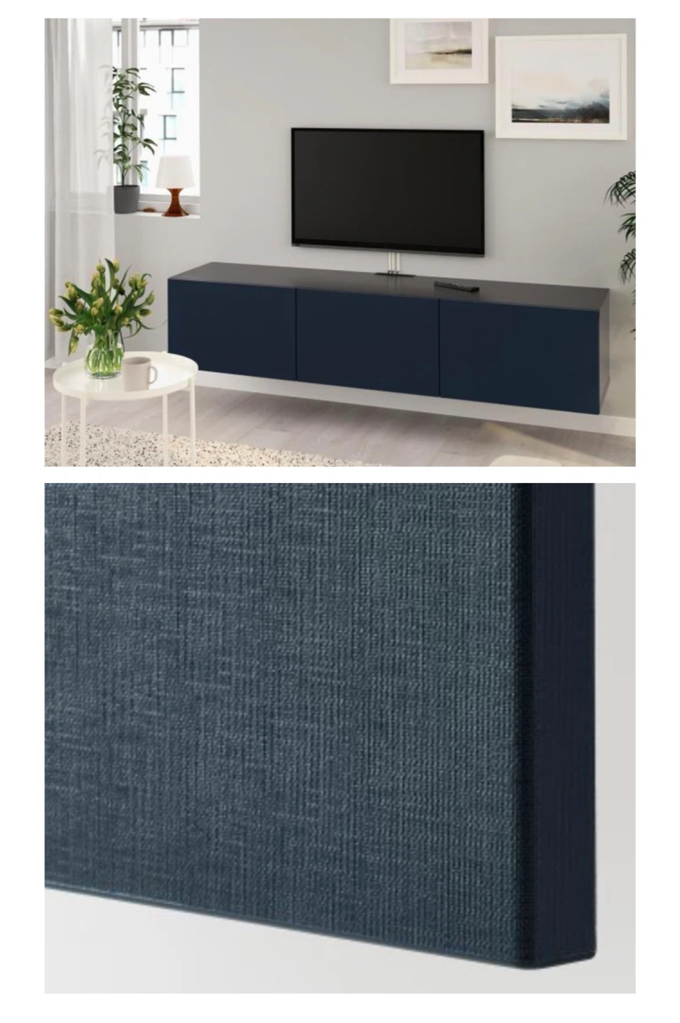 IKEA BESTA Door/drawer front - 3 items