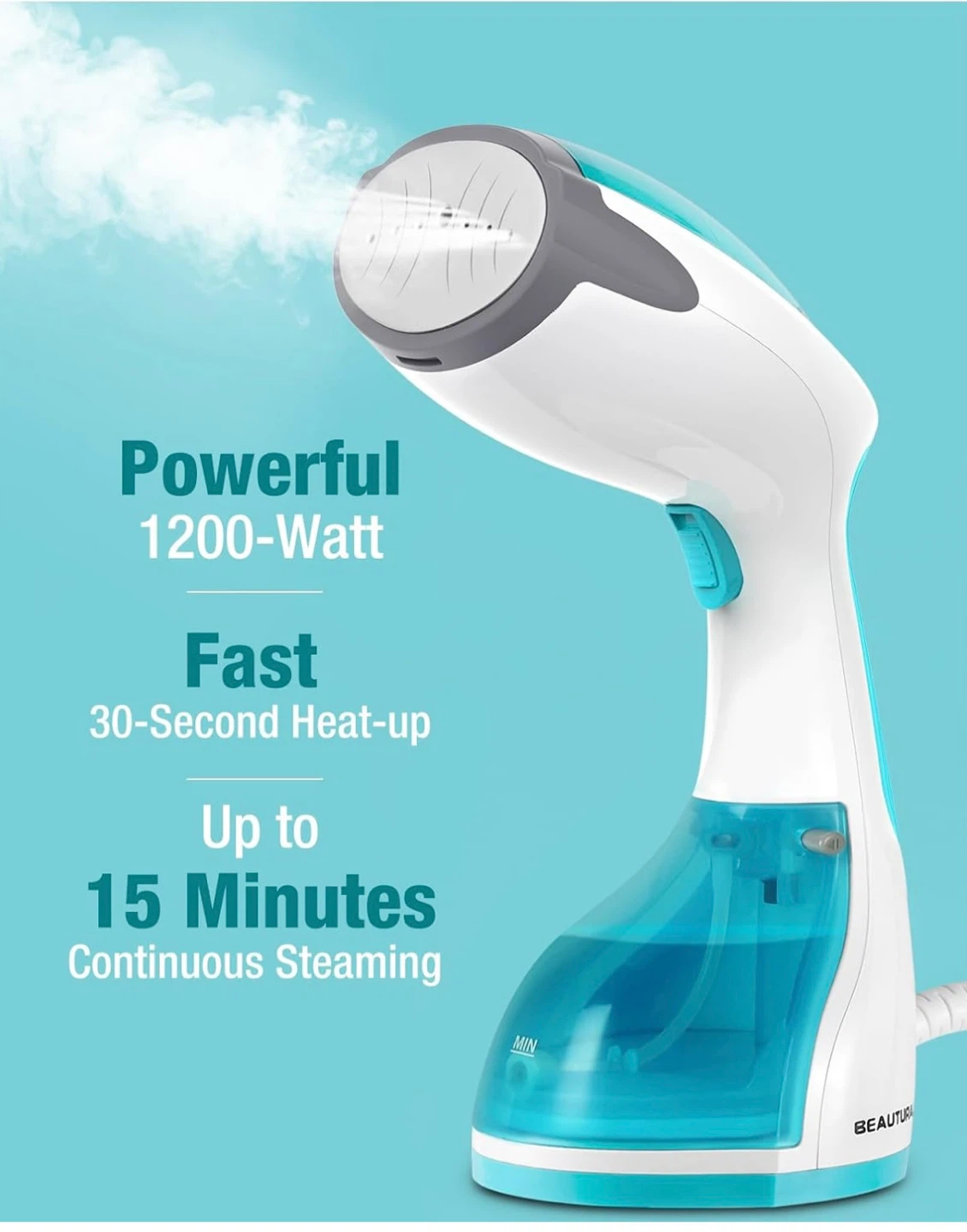 BEAUTURAL Handheld Steamer - photo 3