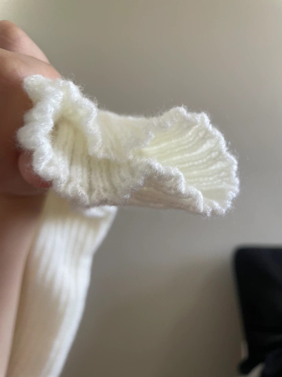 White Knit Leg Warmers - photo 3