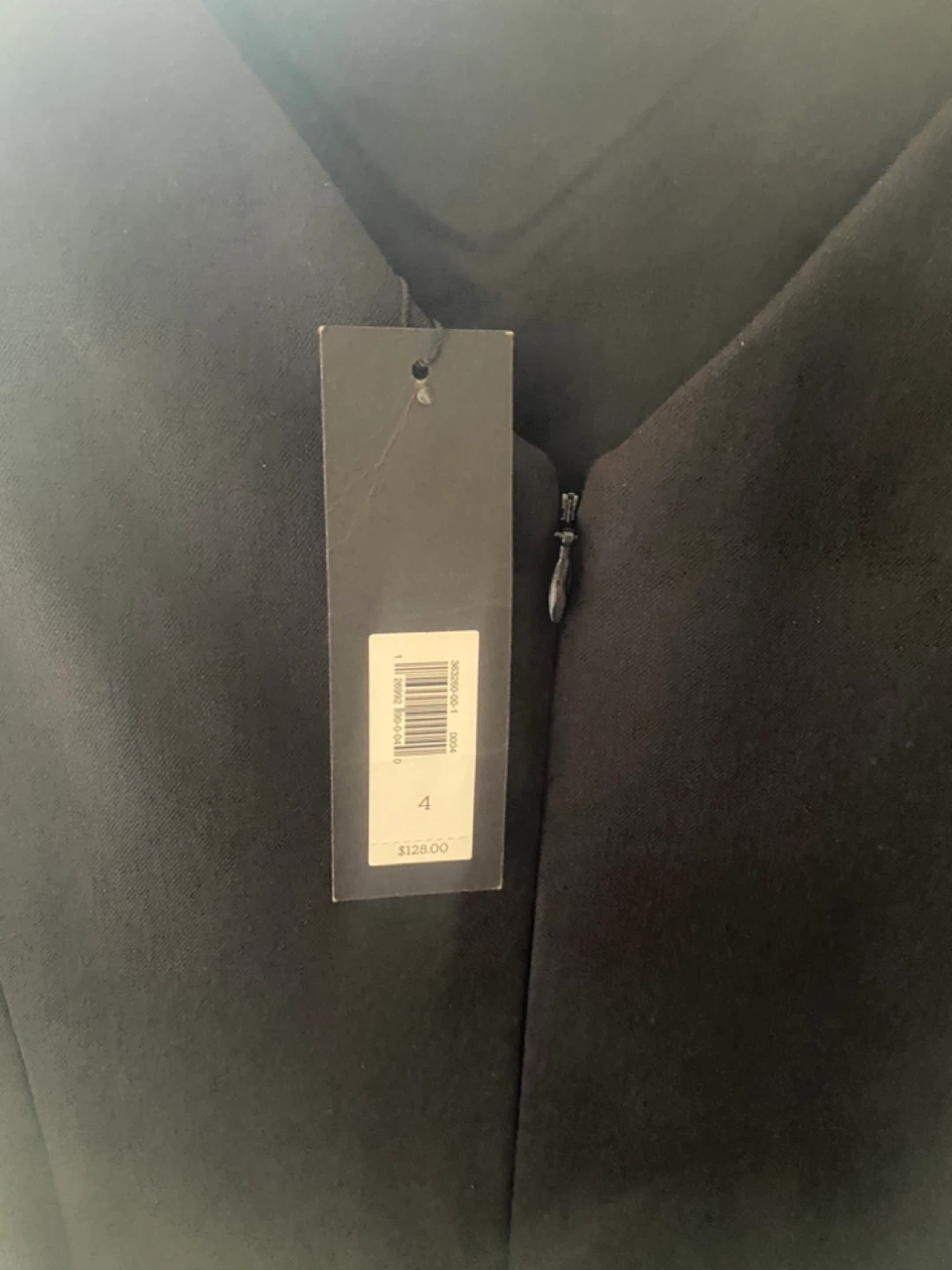 ⚽ Brand New Banana Republic Black Cap Sleeve Sheath Dress Size 4 - photo 3