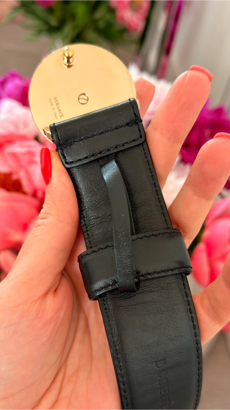 Authentic Versace Medusa Head Buckle Belt 65/26 - photo 5