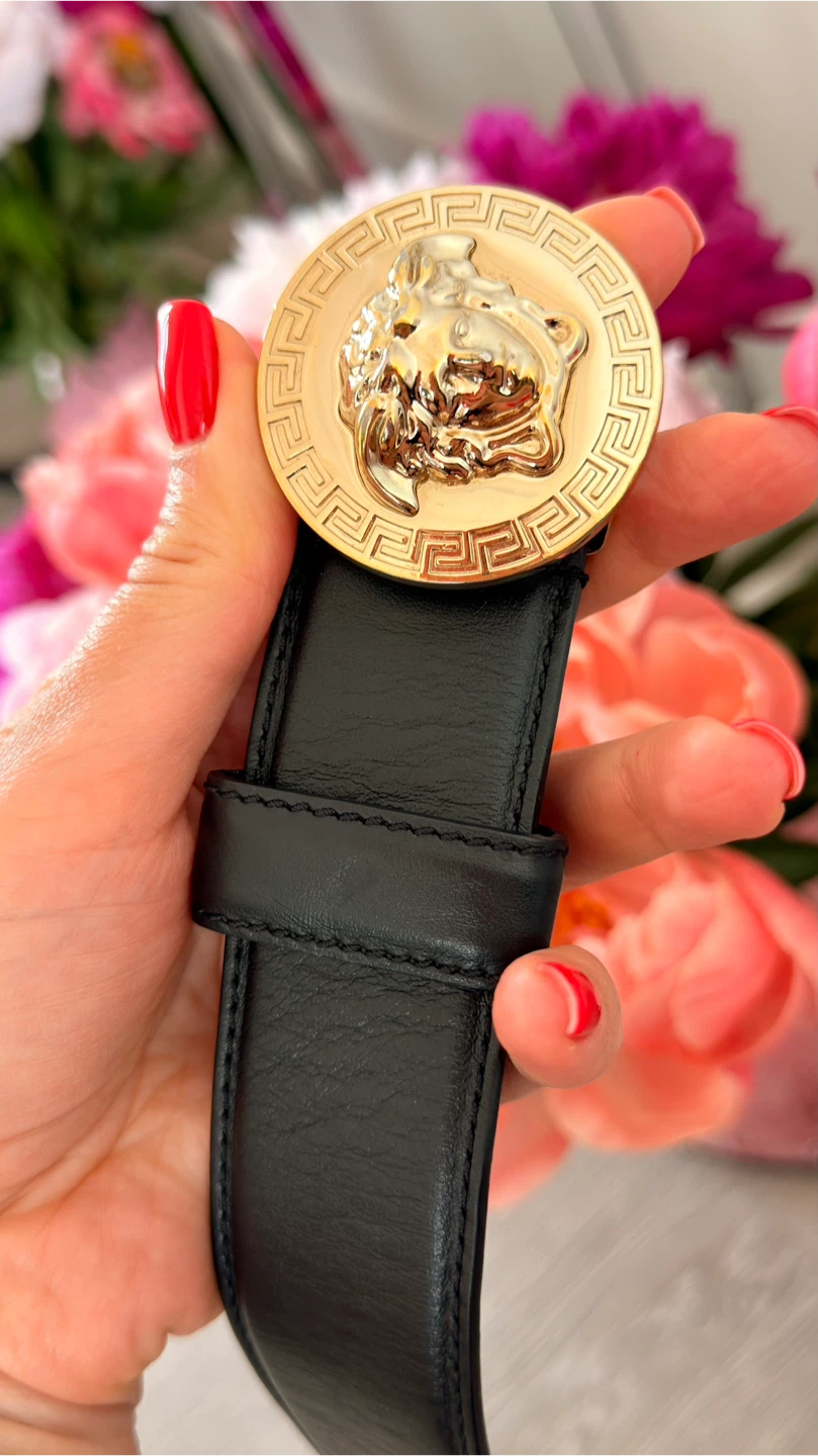 Authentic Versace Medusa Head Buckle Belt 65/26 - photo 4