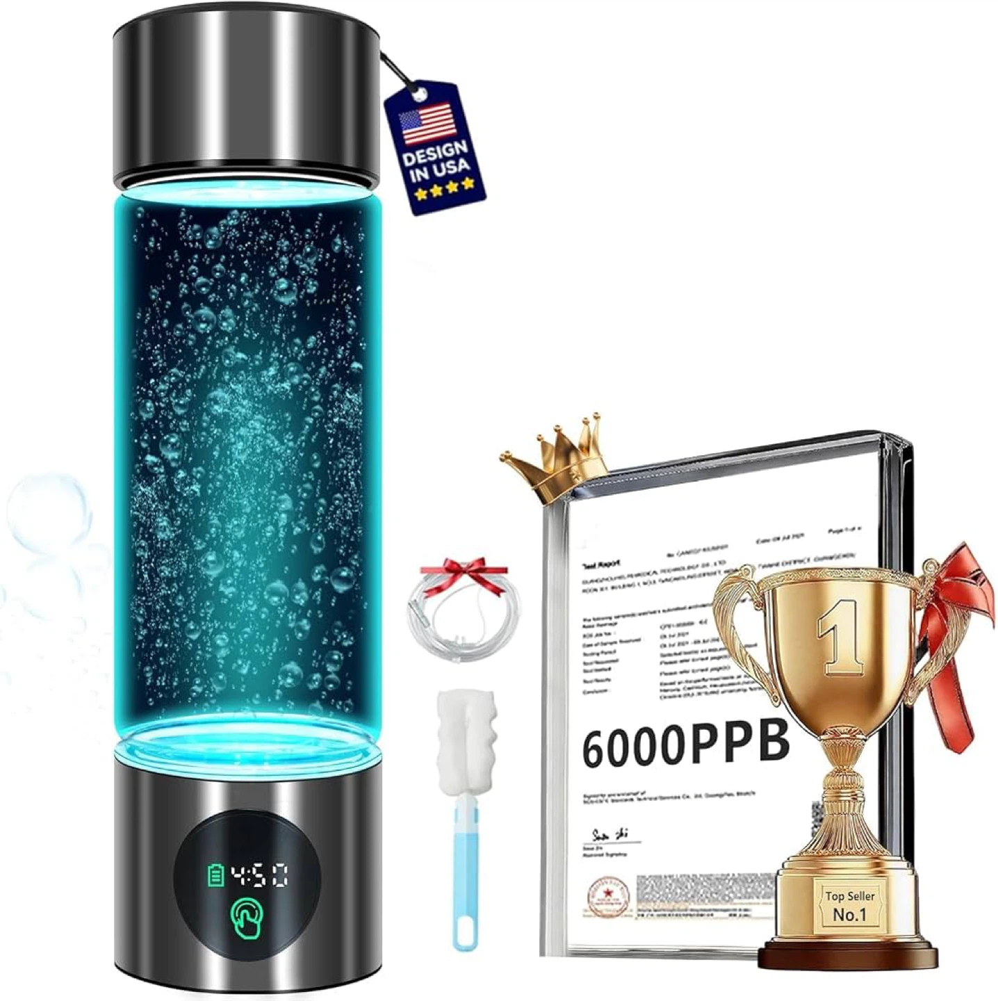 🔥 Brand New – Clcepore Hydrogen Water Bottle (Up to 6000 PPB) - photo 3