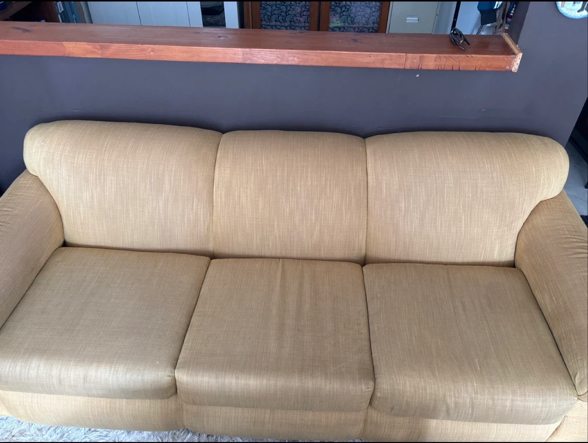Tan 3-Seater Sofa - photo 4