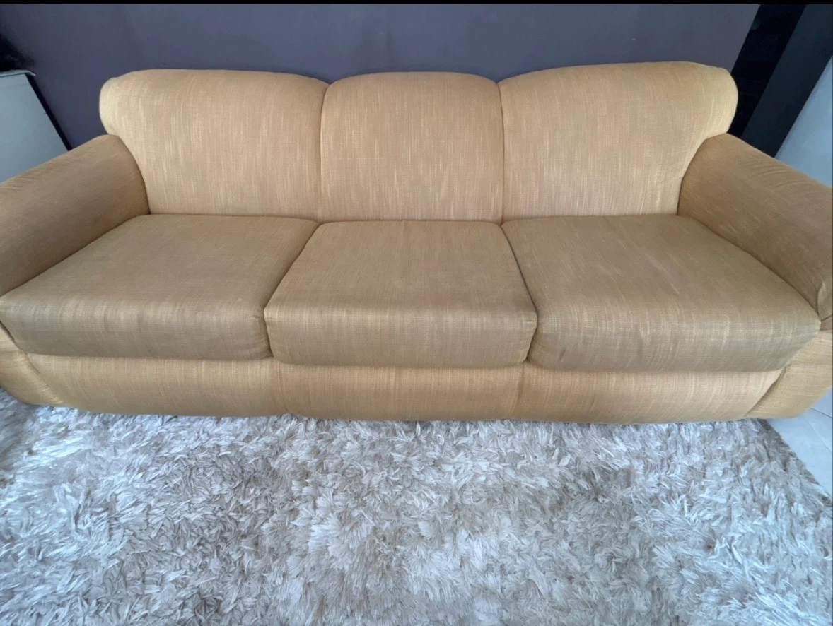 Tan 3-Seater Sofa - photo 5