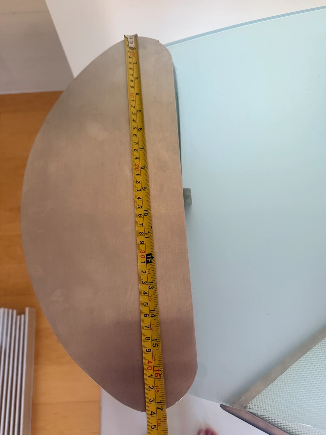 Glass & Stainless Steel Console/Bar Table or Kitchen Island - photo 4