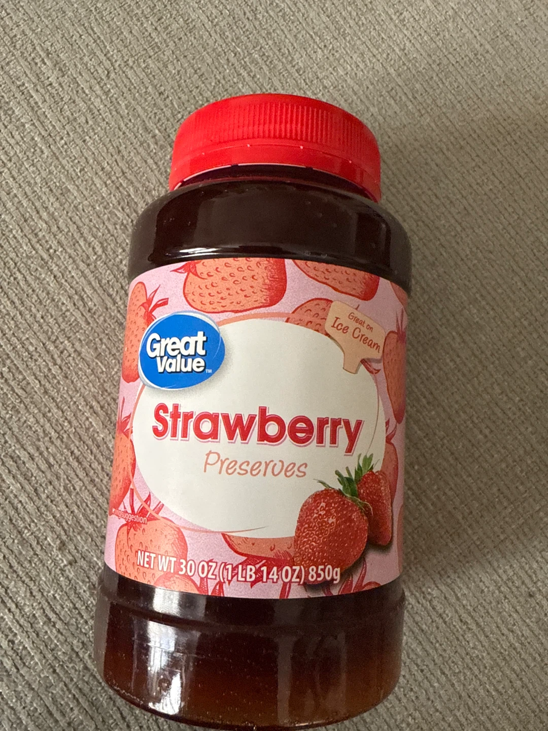 ⚽️Great Value Strawberry Preserves 30 oz - photo 4