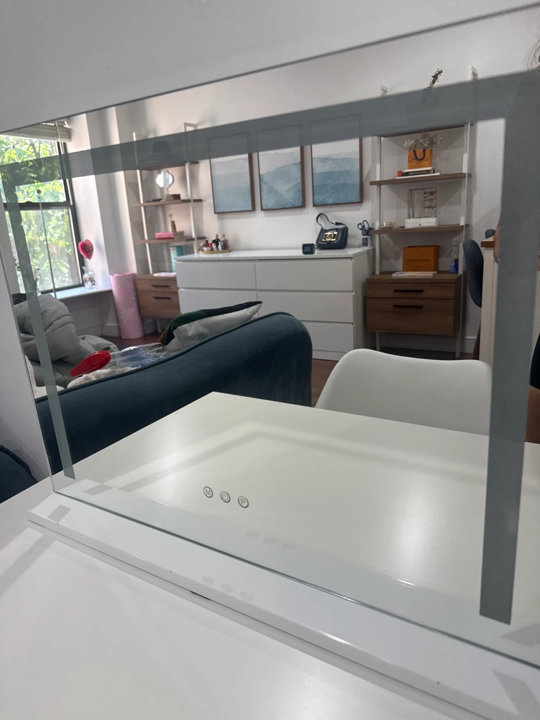 LED Vanity Mirror with Touch Controls - photo 2