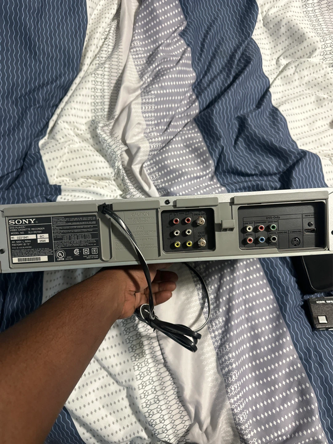 Sony SLV-D570H DVD Player VHS Recorder Combo - photo 3