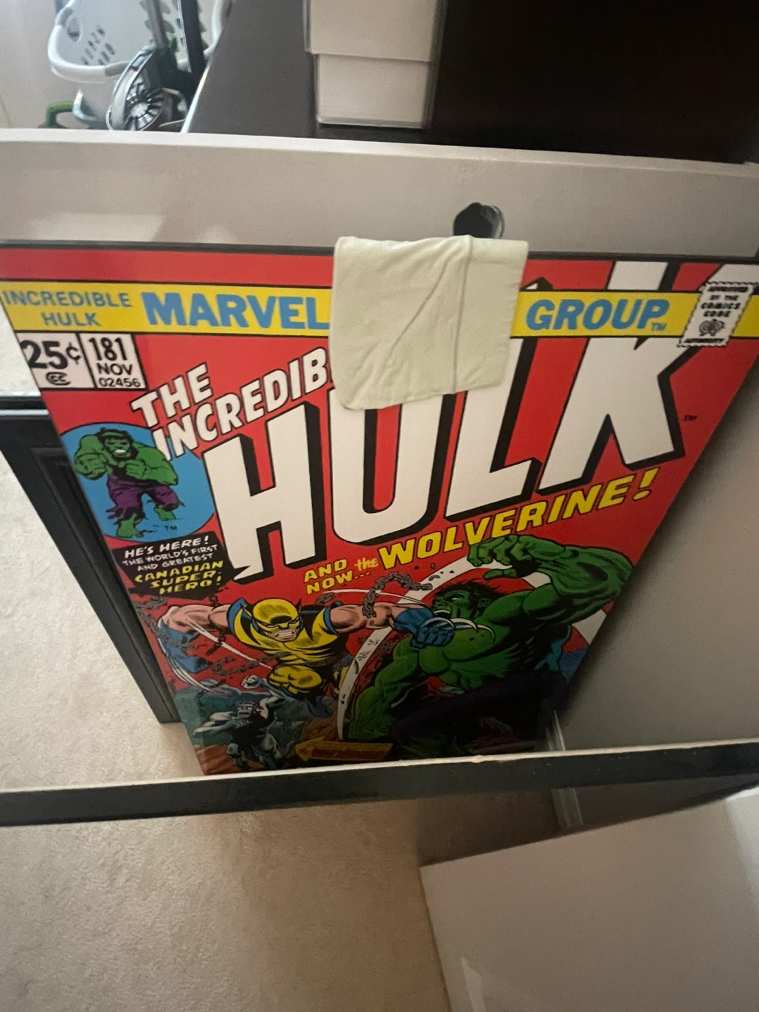 ⚽️Marvel Comics Spiderman and Incredible Hulk Wall Art - photo 2