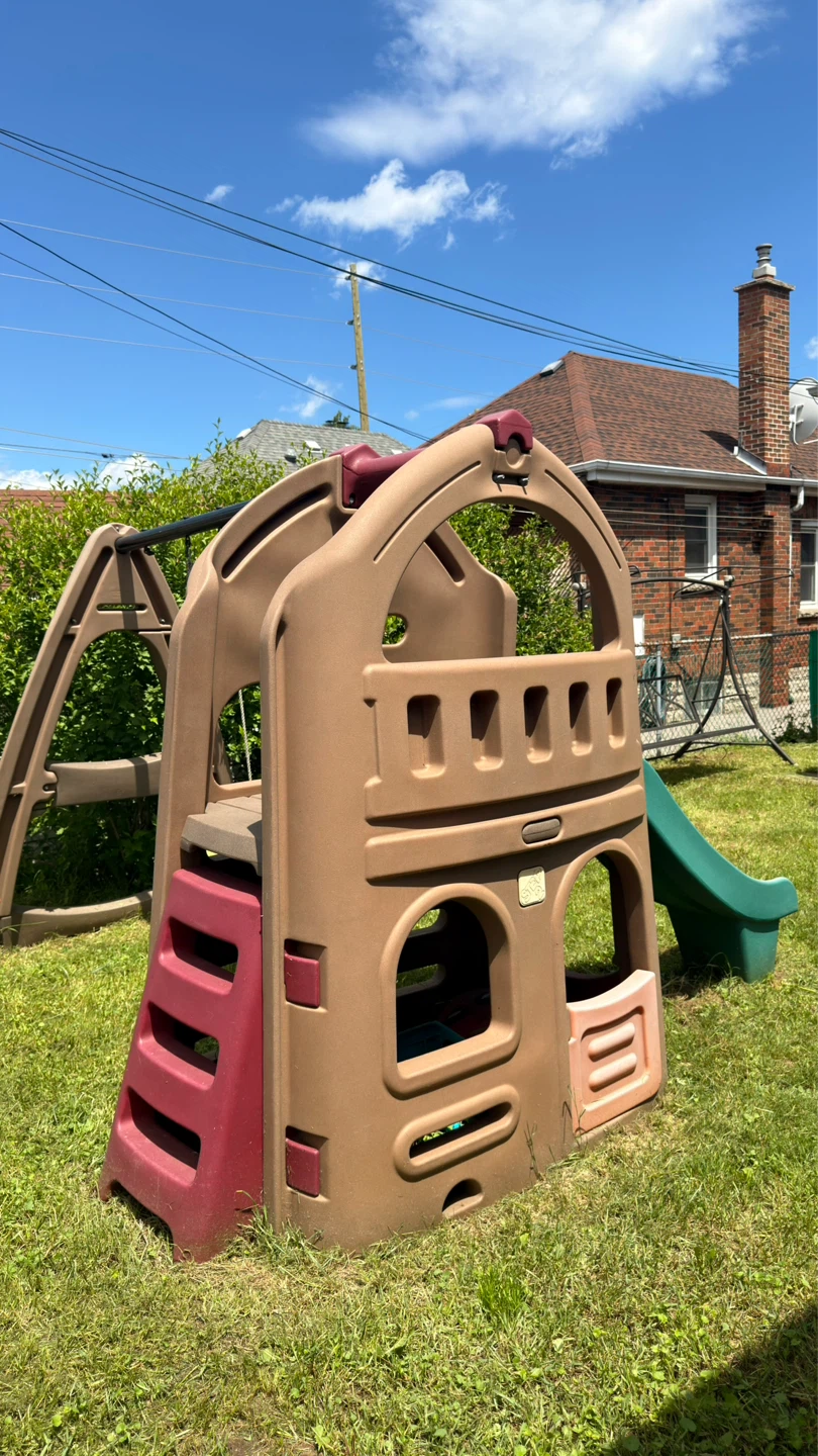 Little Tikes Play Structure with Slide and Swing