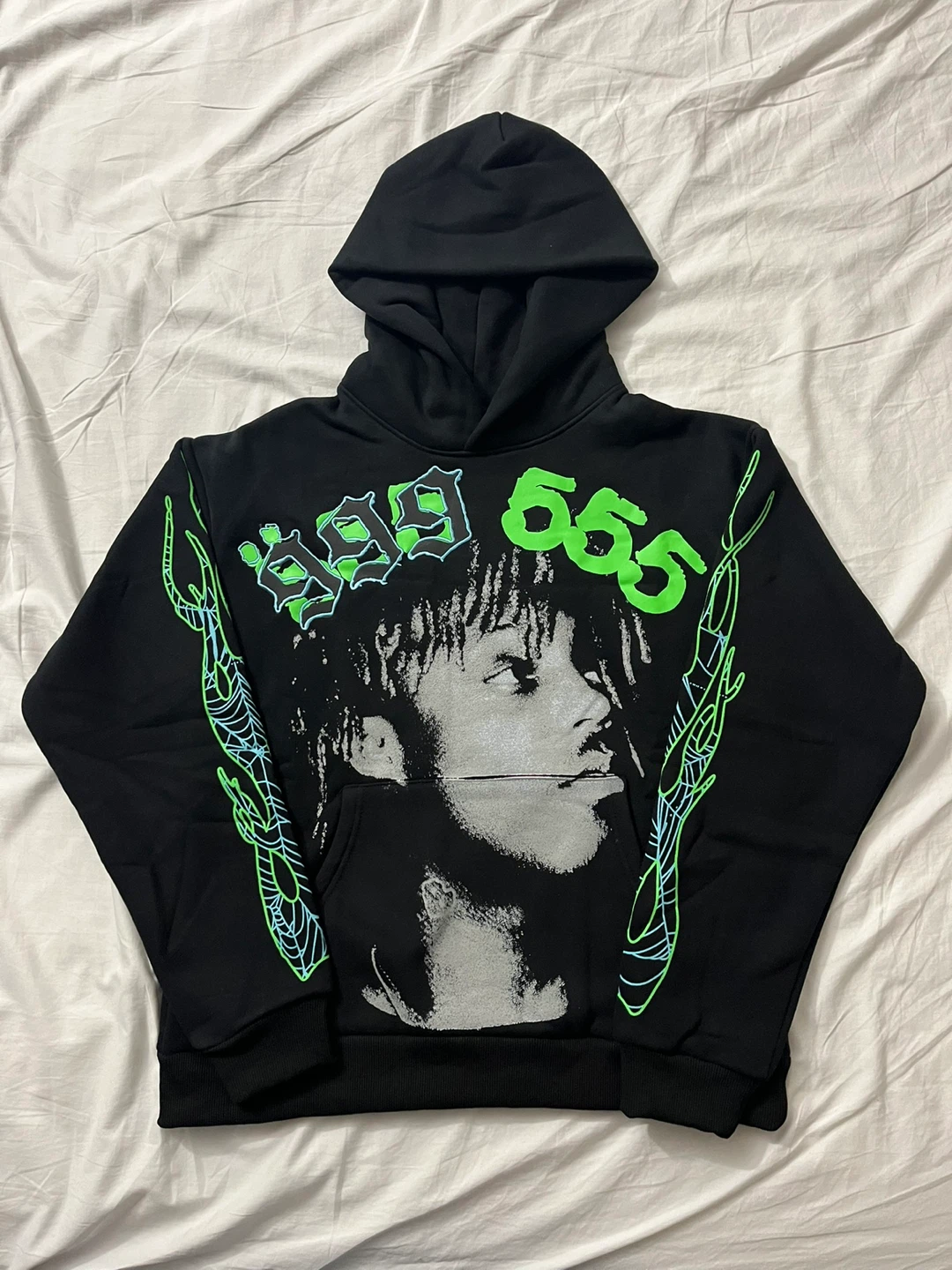 Juice Wrld x Sp5der Hoodie