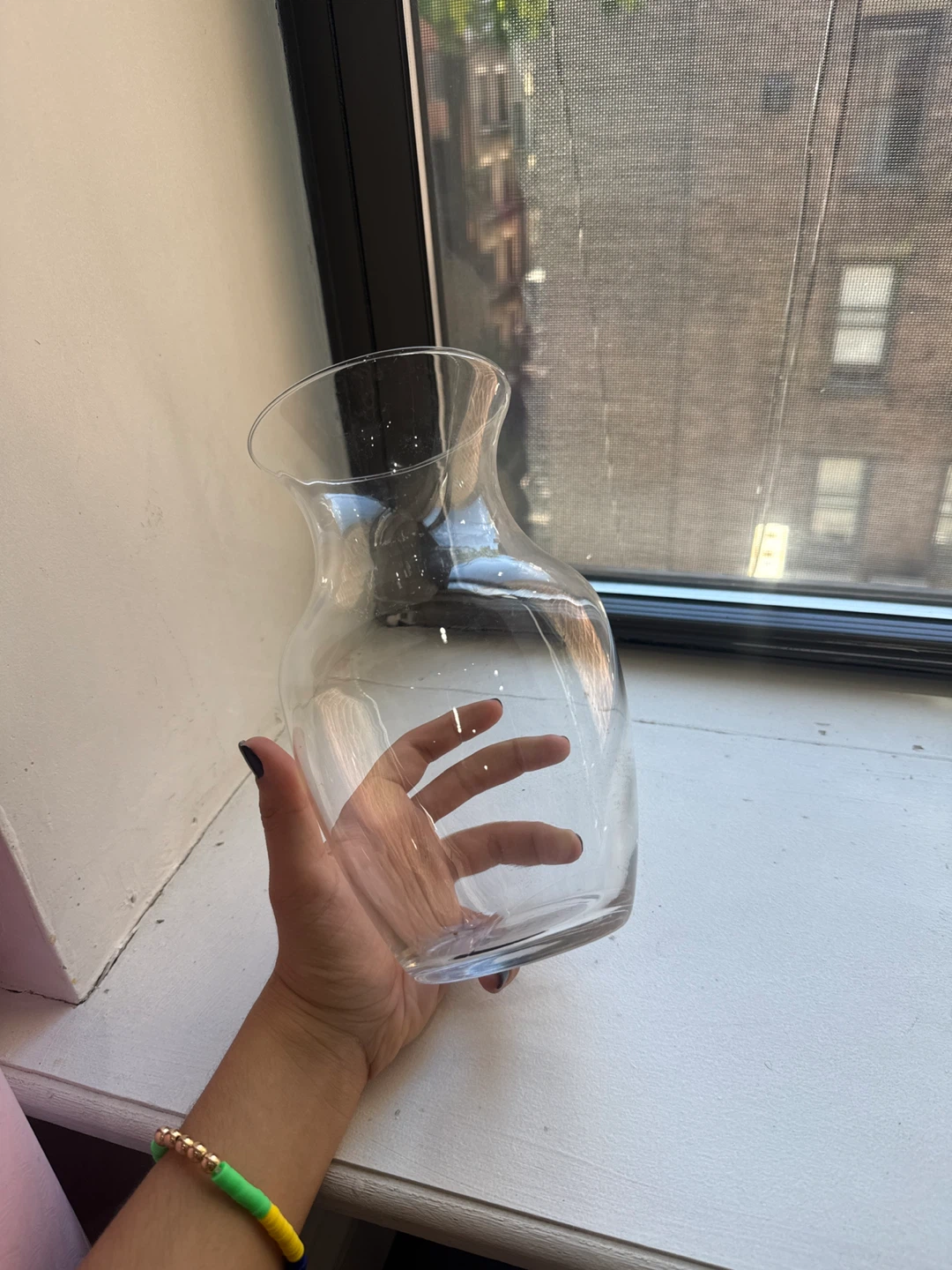Clear Glass Bud Vase - photo 2