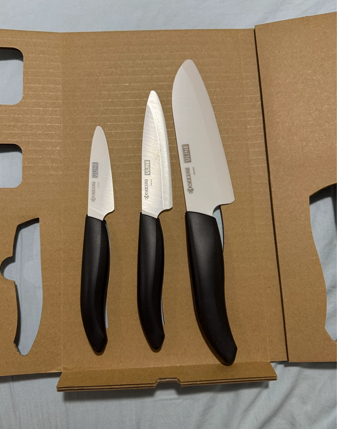 Kyocera Ceramic 3pc Kitchen Knife Set - photo 2