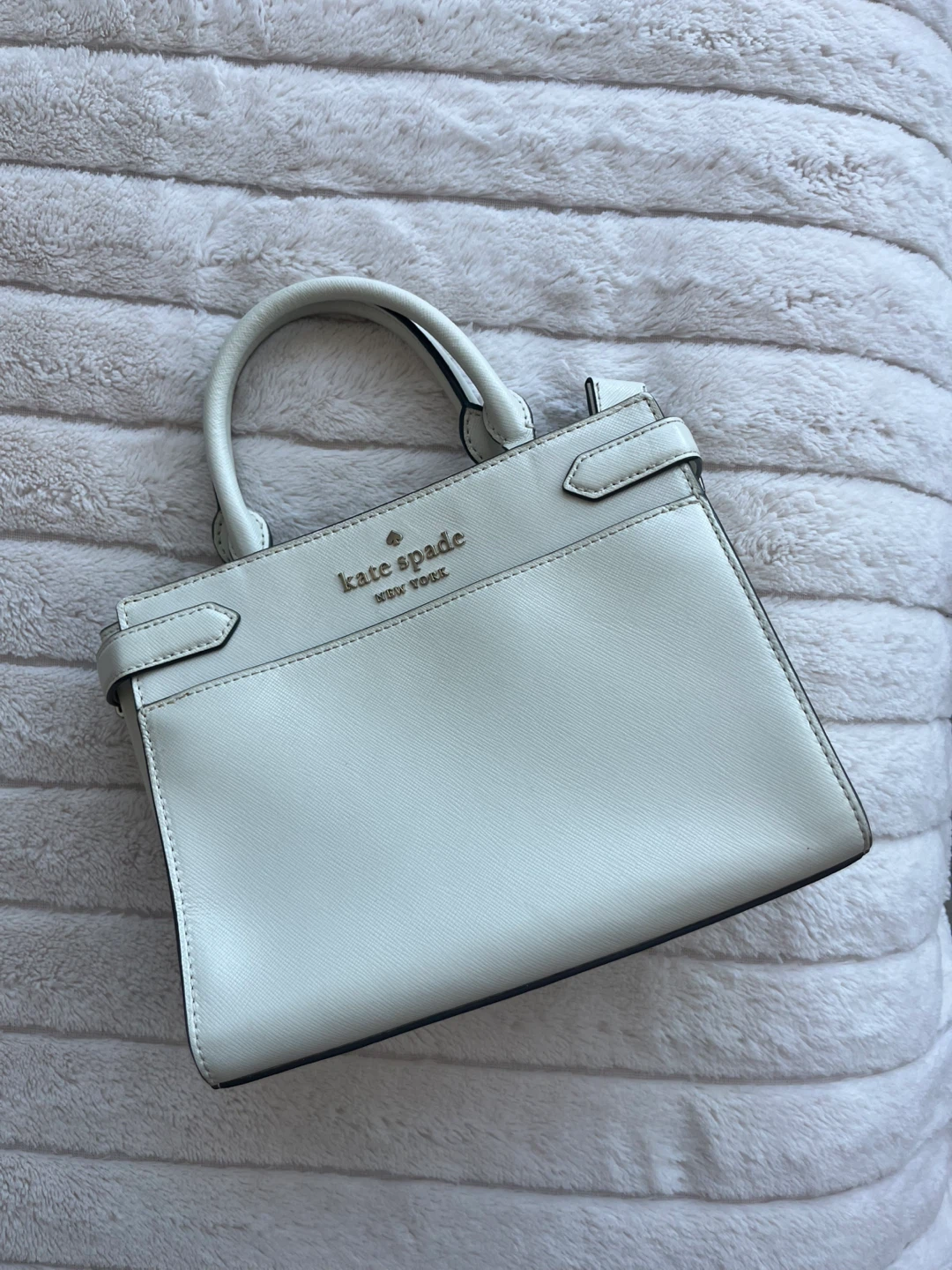 Kate Spade White Satchel Purse