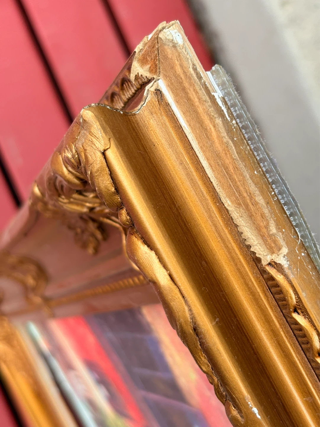 Ornate Gold Framed Painting (cute storefront painting!) ⚽️⚽️ - photo 5