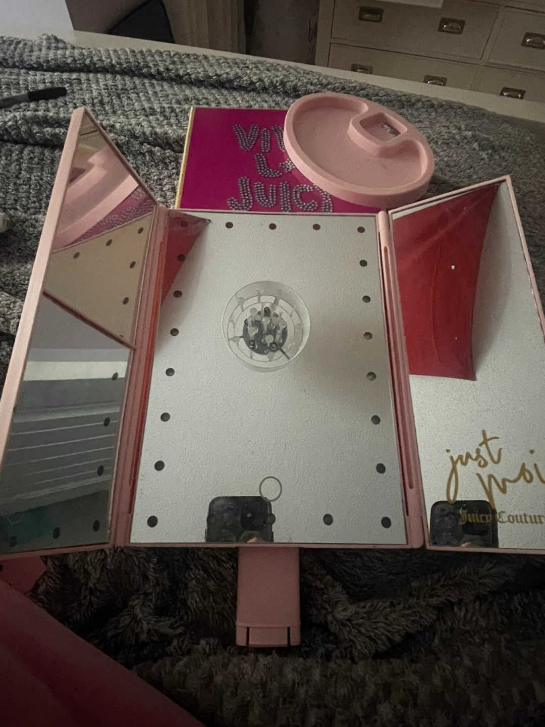 ⚽️Juicy Couture Just Moi Lighted Makeup Mirror - photo 4