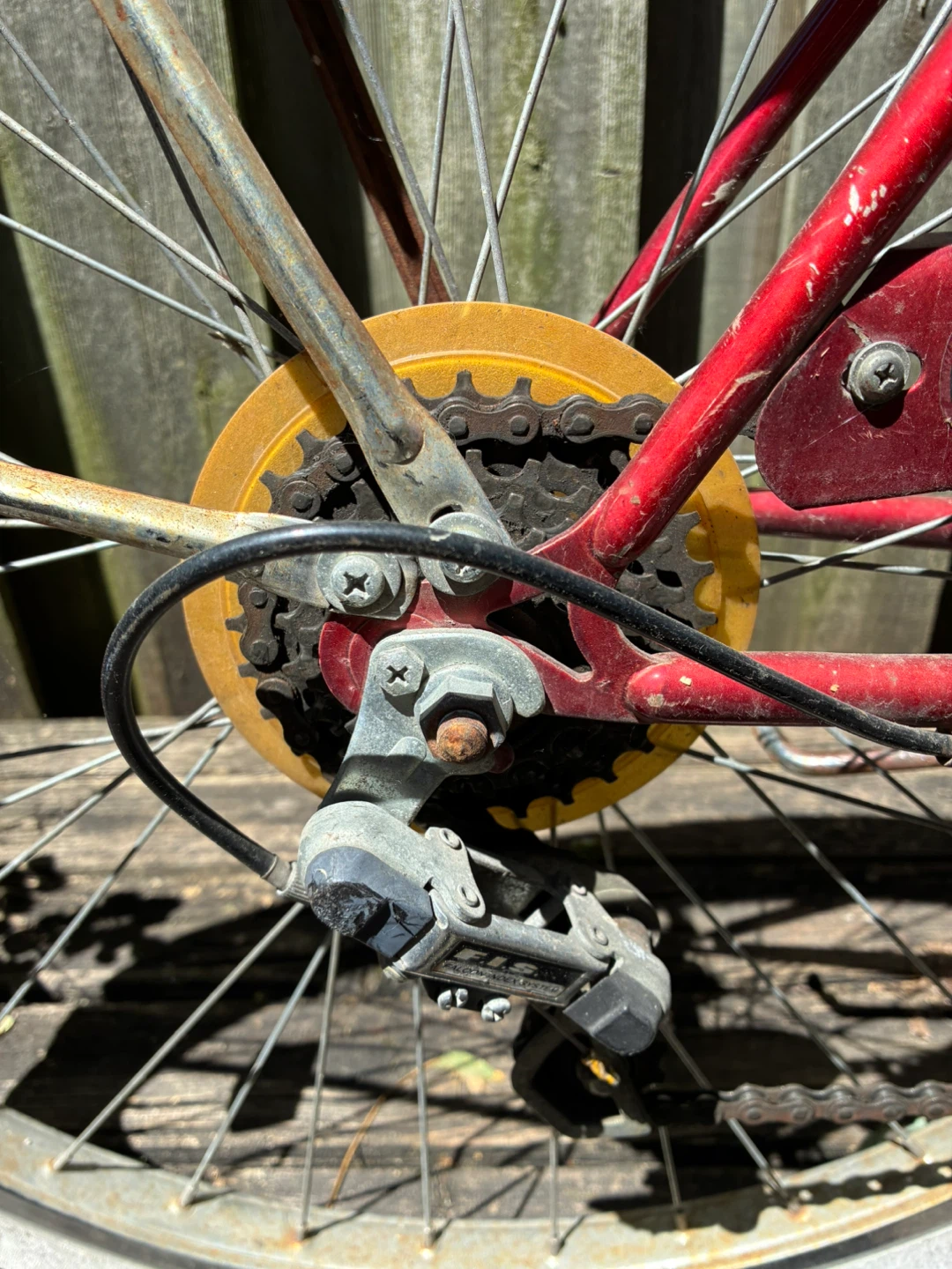 $35 super cycle Cruiser Bike 6 gears fenders Donlands O'Connor - photo 5