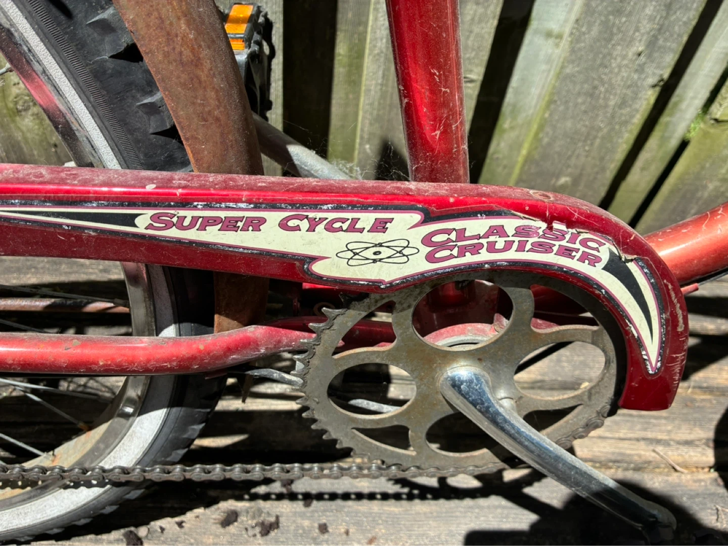 $35 super cycle Cruiser Bike 6 gears fenders Donlands O'Connor - photo 3