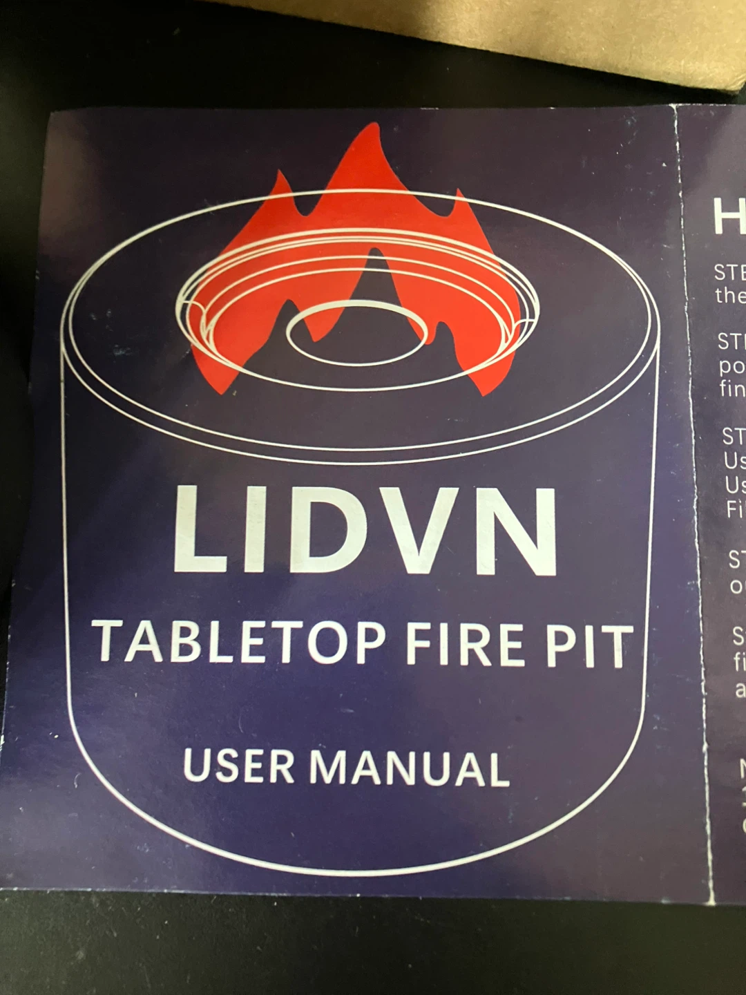LIDVN Tabletop Fire Pit - photo 2