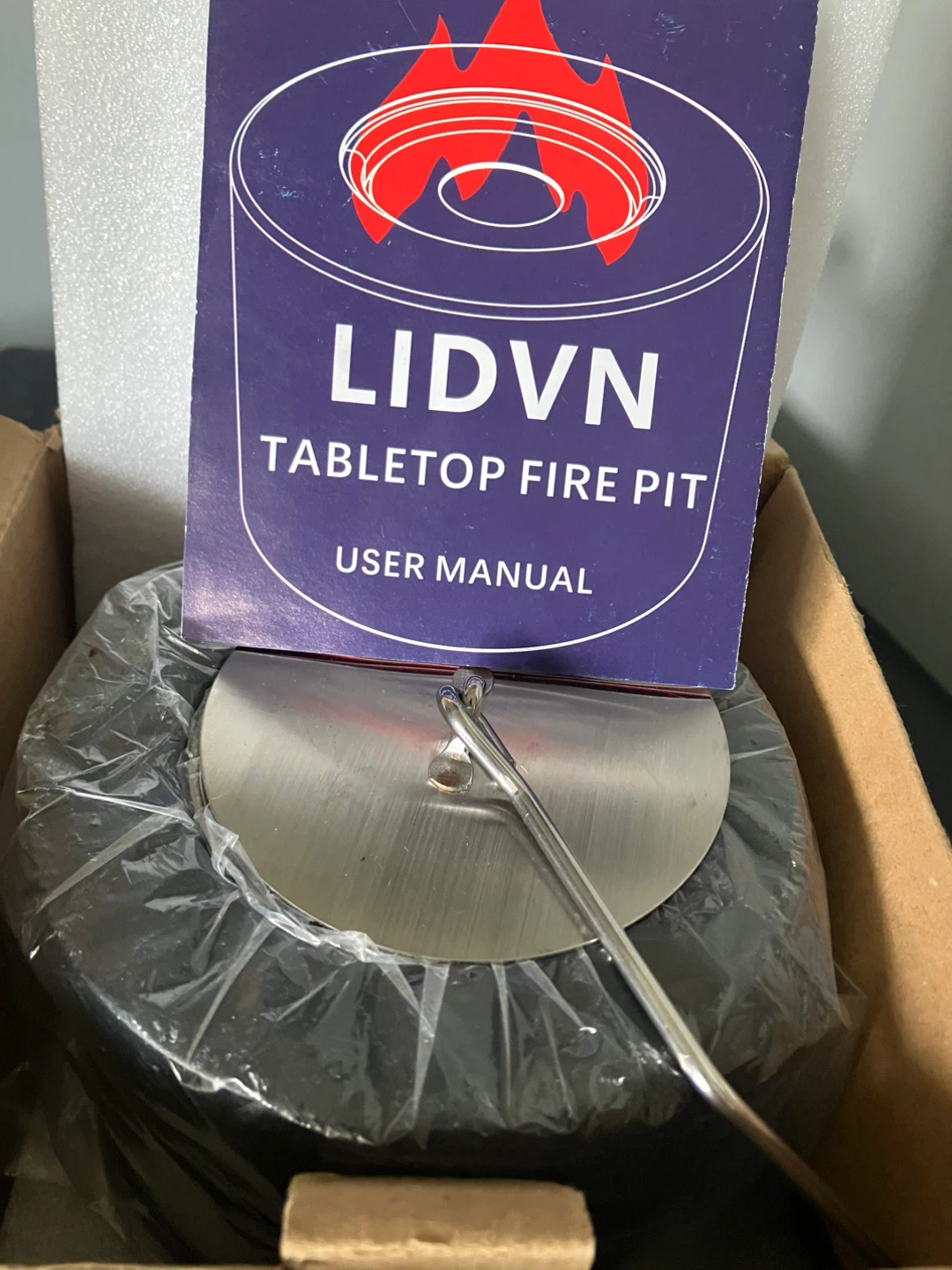 LIDVN Tabletop Fire Pit