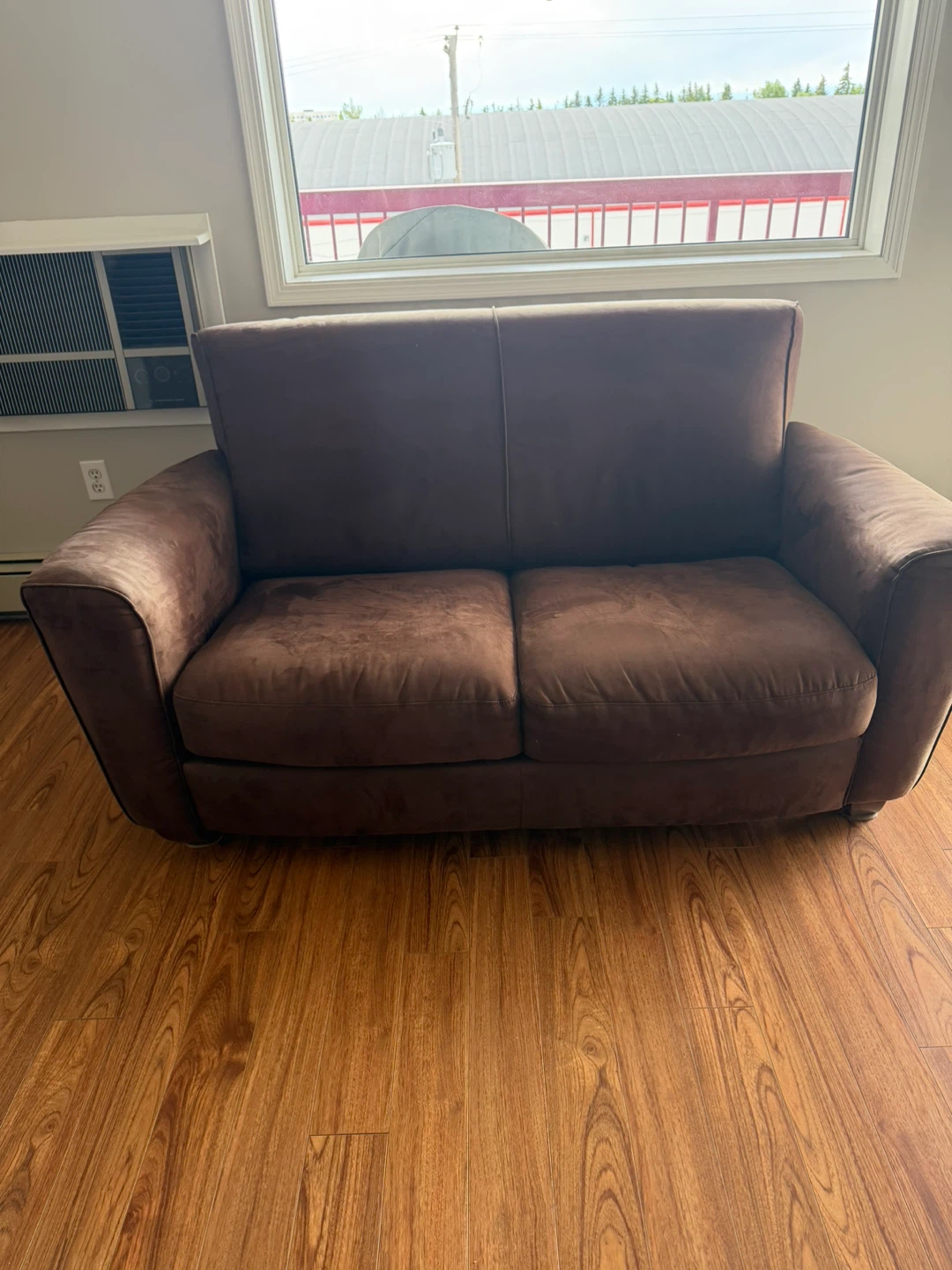 Brown Suede Sofa/ Loveseat - photo 2