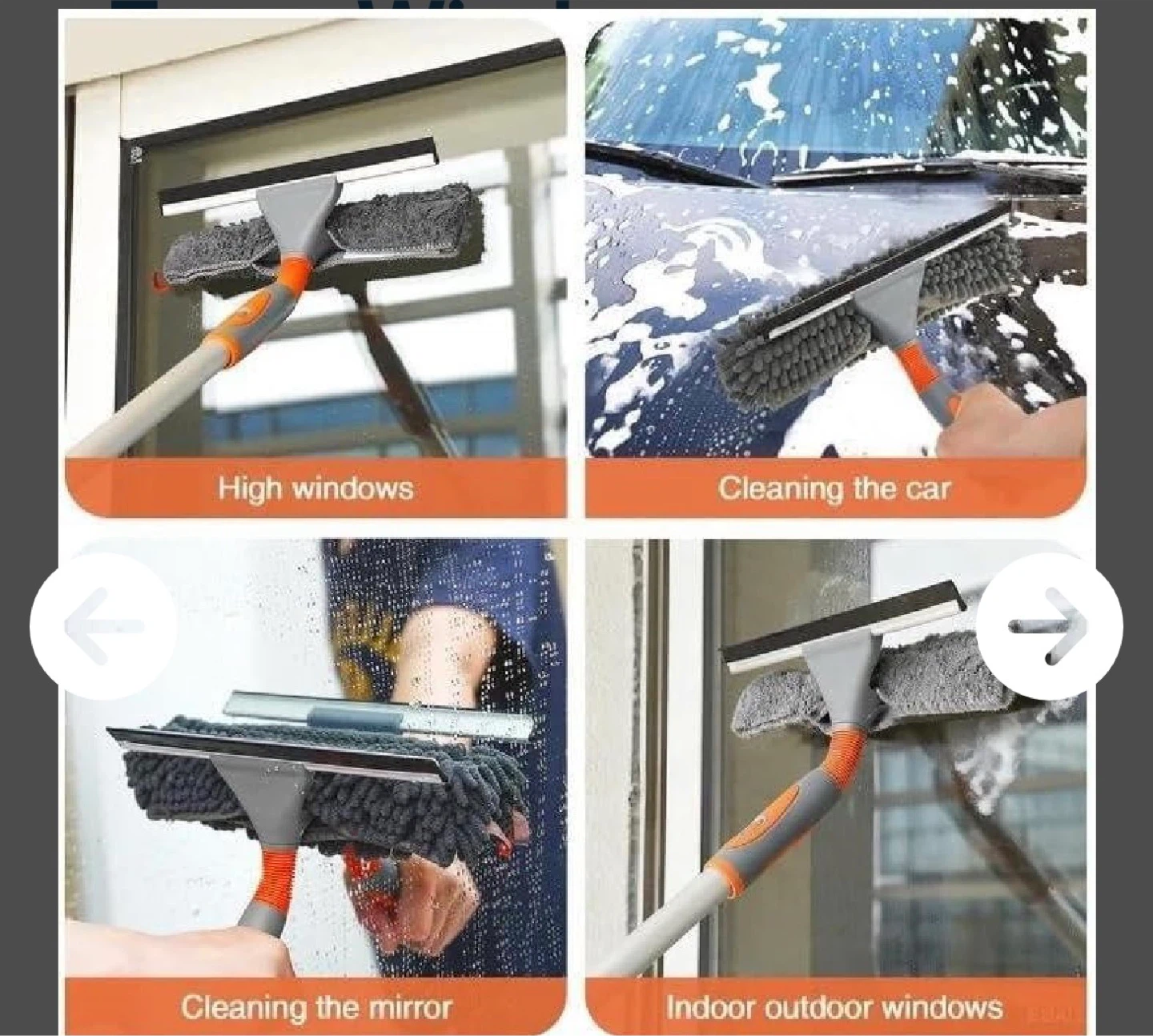 EAZER Extendable Window Cleaner Kit - photo 4